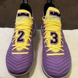 Nike LeBron 16 Lakers Championships. Size 12. New never worn.